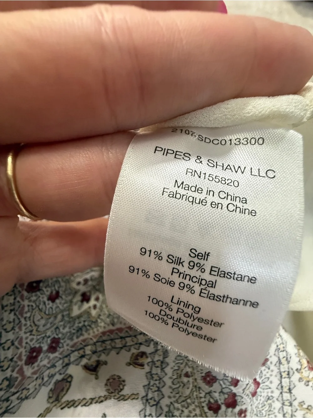 Veronica Beard Pixie Silk Blend Midi Skirt  | Patchwork Print | Size 8
